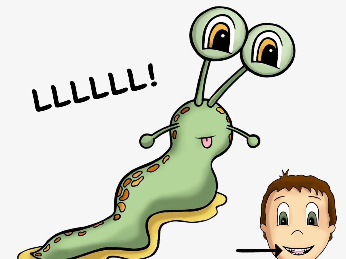 La grimace de la&nbsp;limace